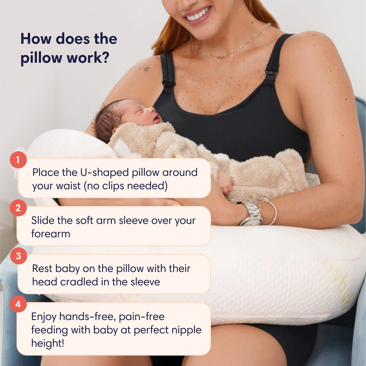 Olivia Nursing & Breastfeeding Pillow