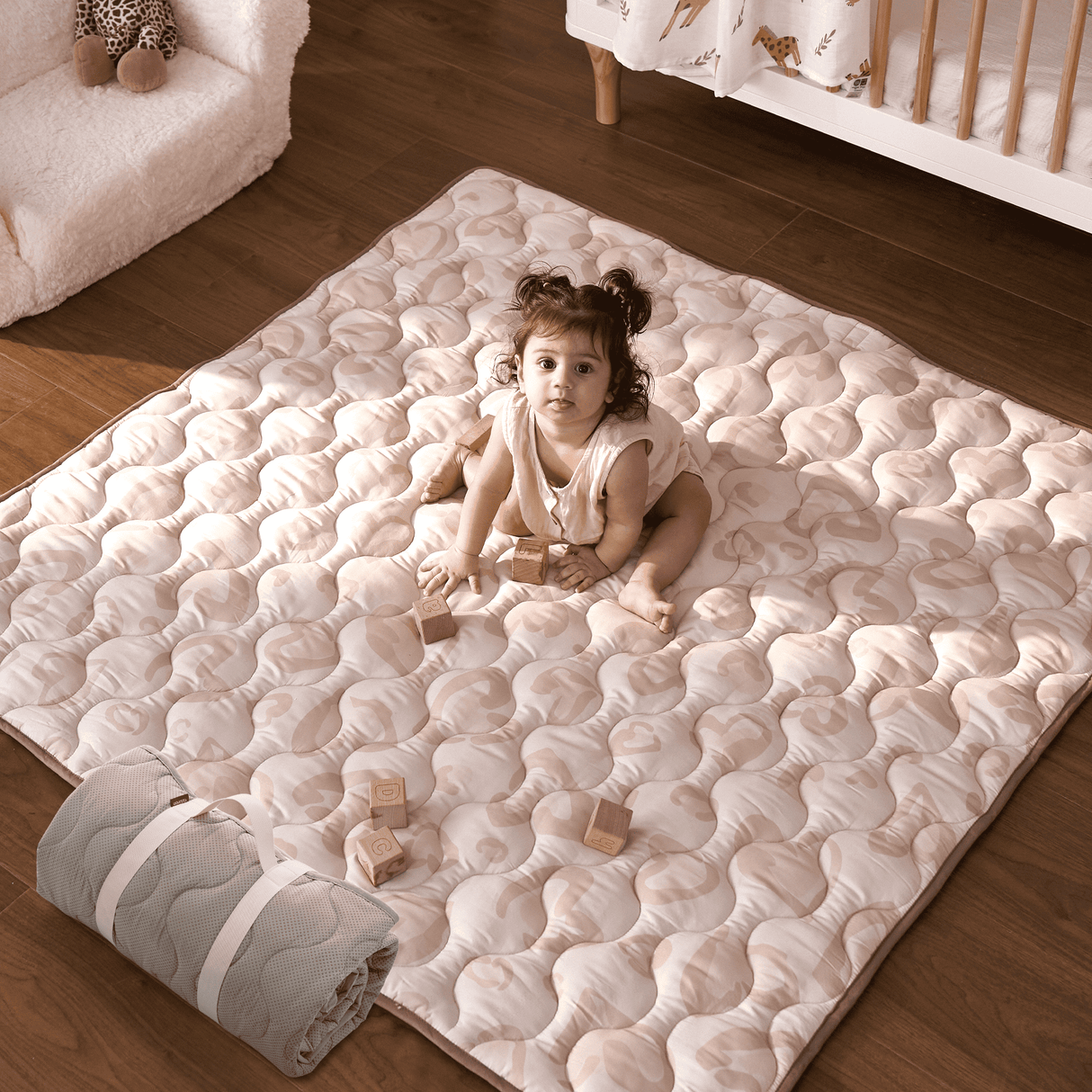 Luna Portable Baby Full Playmat Set for Playtime