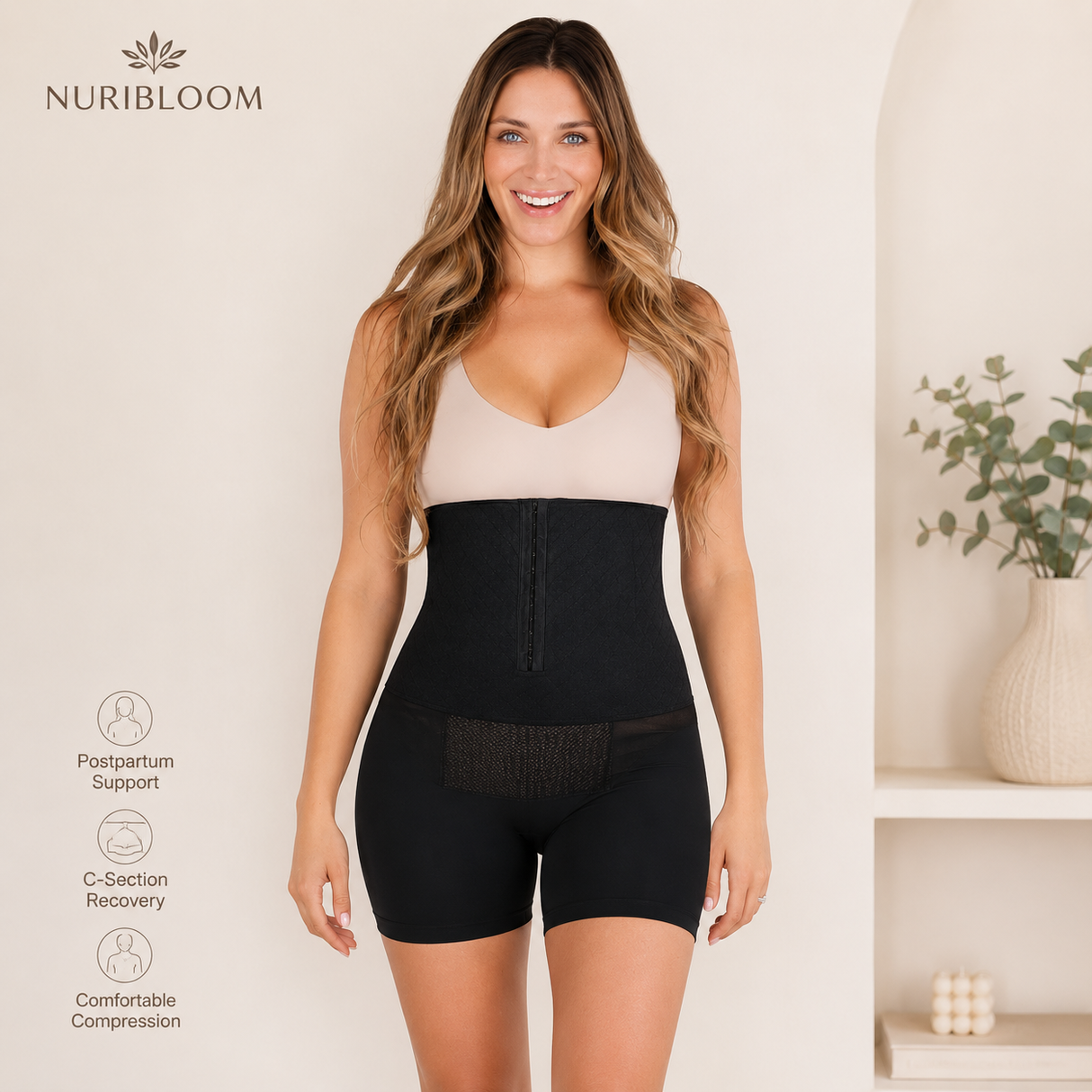 Sophia Postpartum Recovery Compression Shorts
