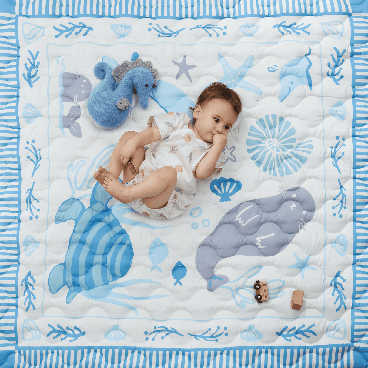 Luna Portable Baby Full Playmat Set for Playtime