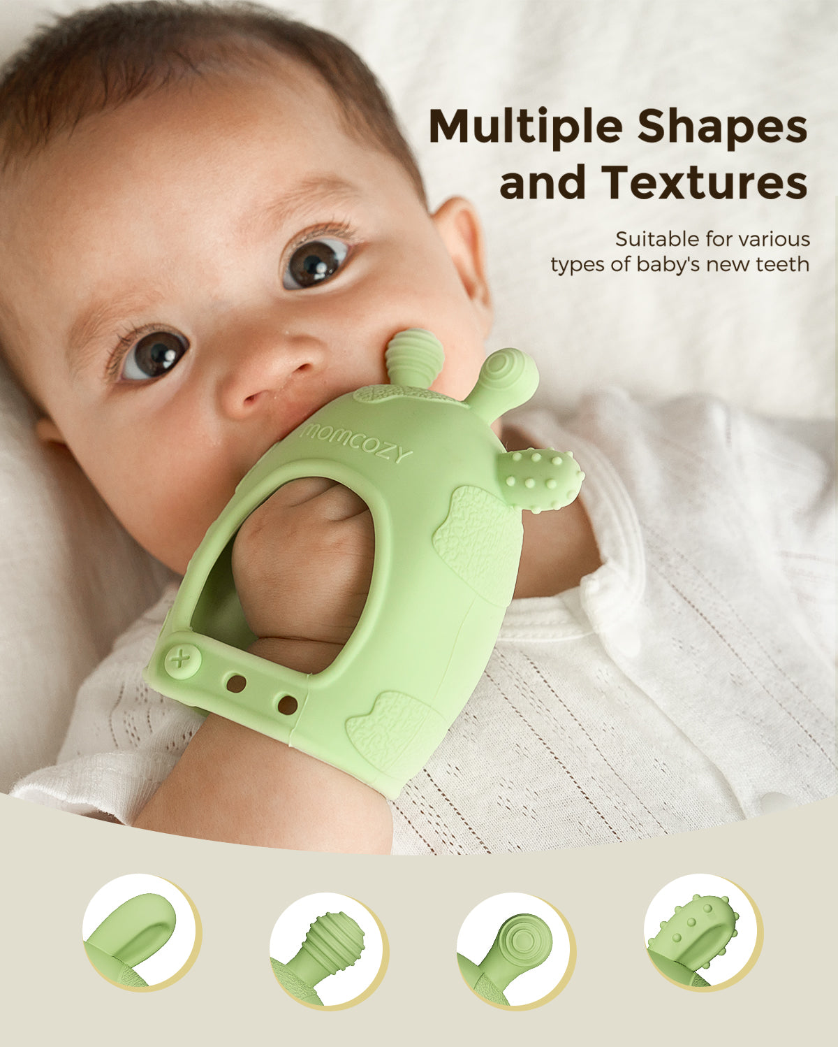 Mila Silicone Baby Teether Toy