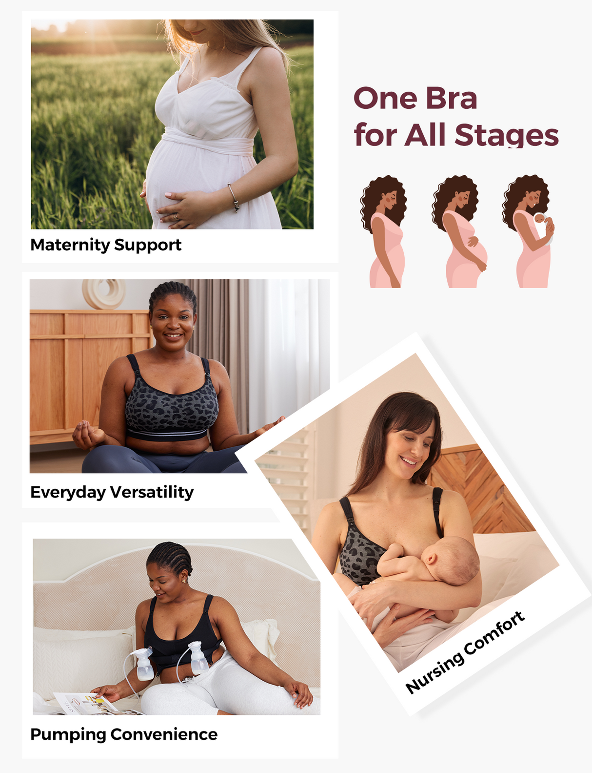 Nora Hands-Free Wireless Nursing Bra