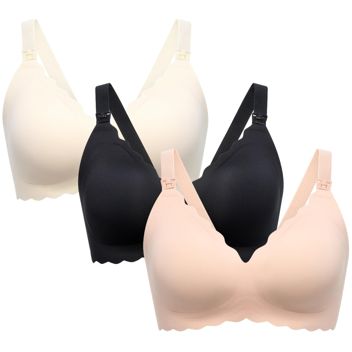 Elara Seamless Wirefree Nursing Pumping Support Bra