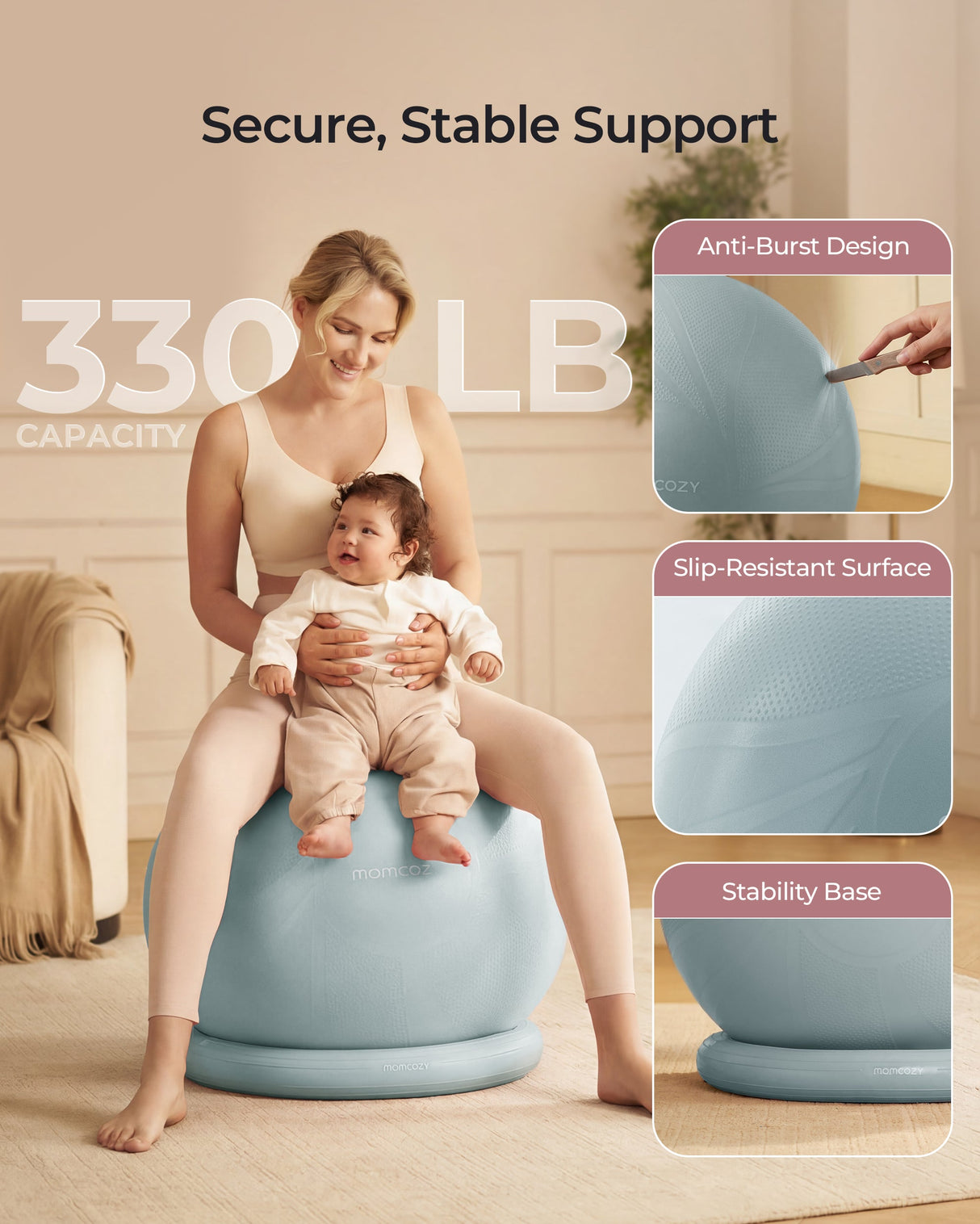 Sophia Maternity Birthing Ball Set