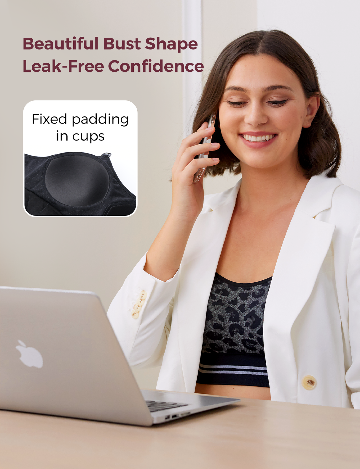 Nora Hands-Free Wireless Nursing Bra