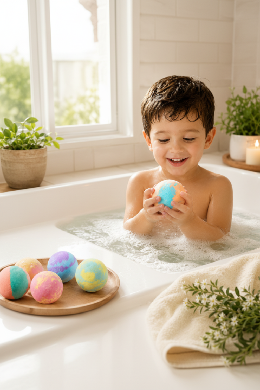 Sophia Bath Bombs Gift Set for Kids & Spa Relaxation