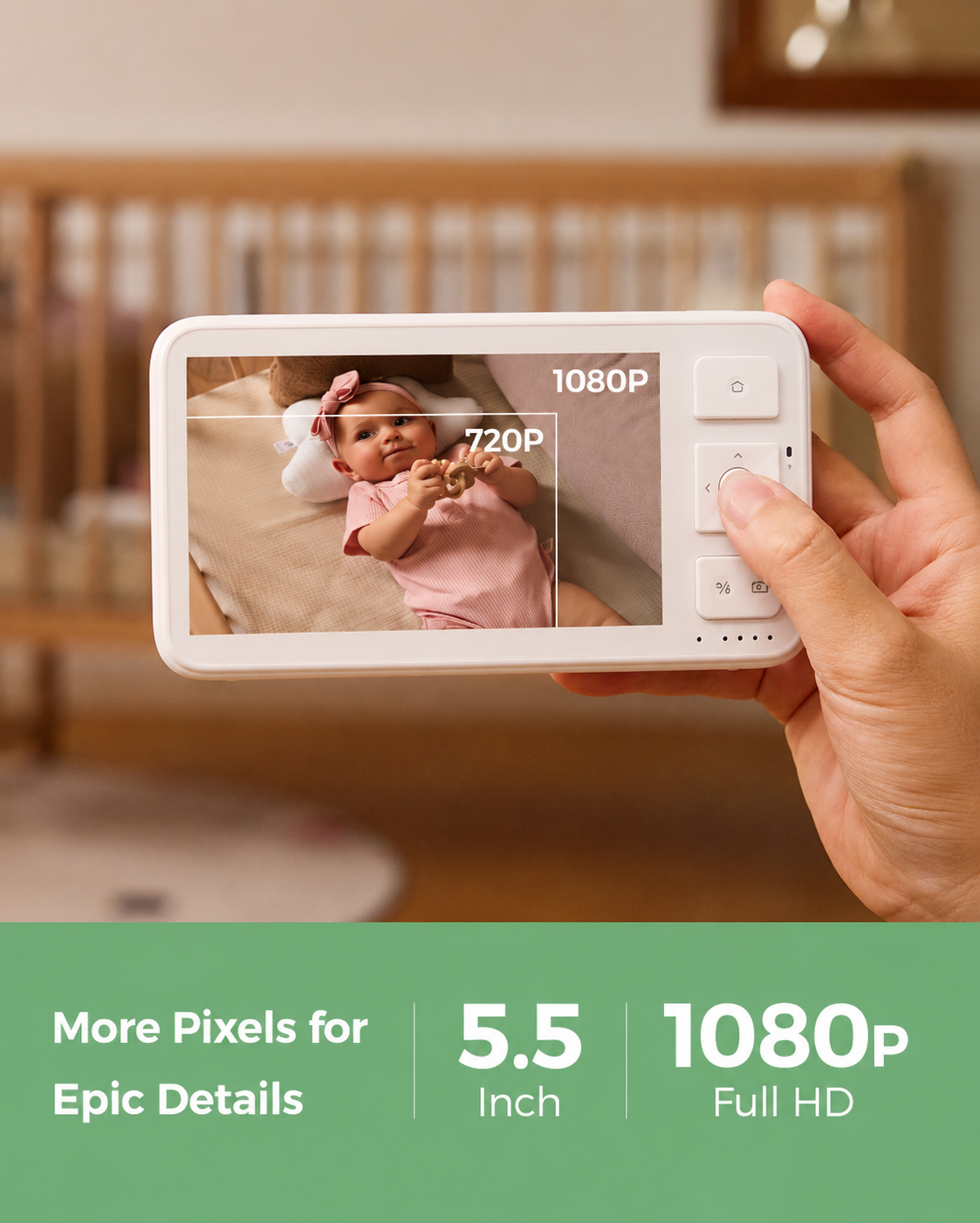 Olivia Full Set HD Baby Monitoring Camera