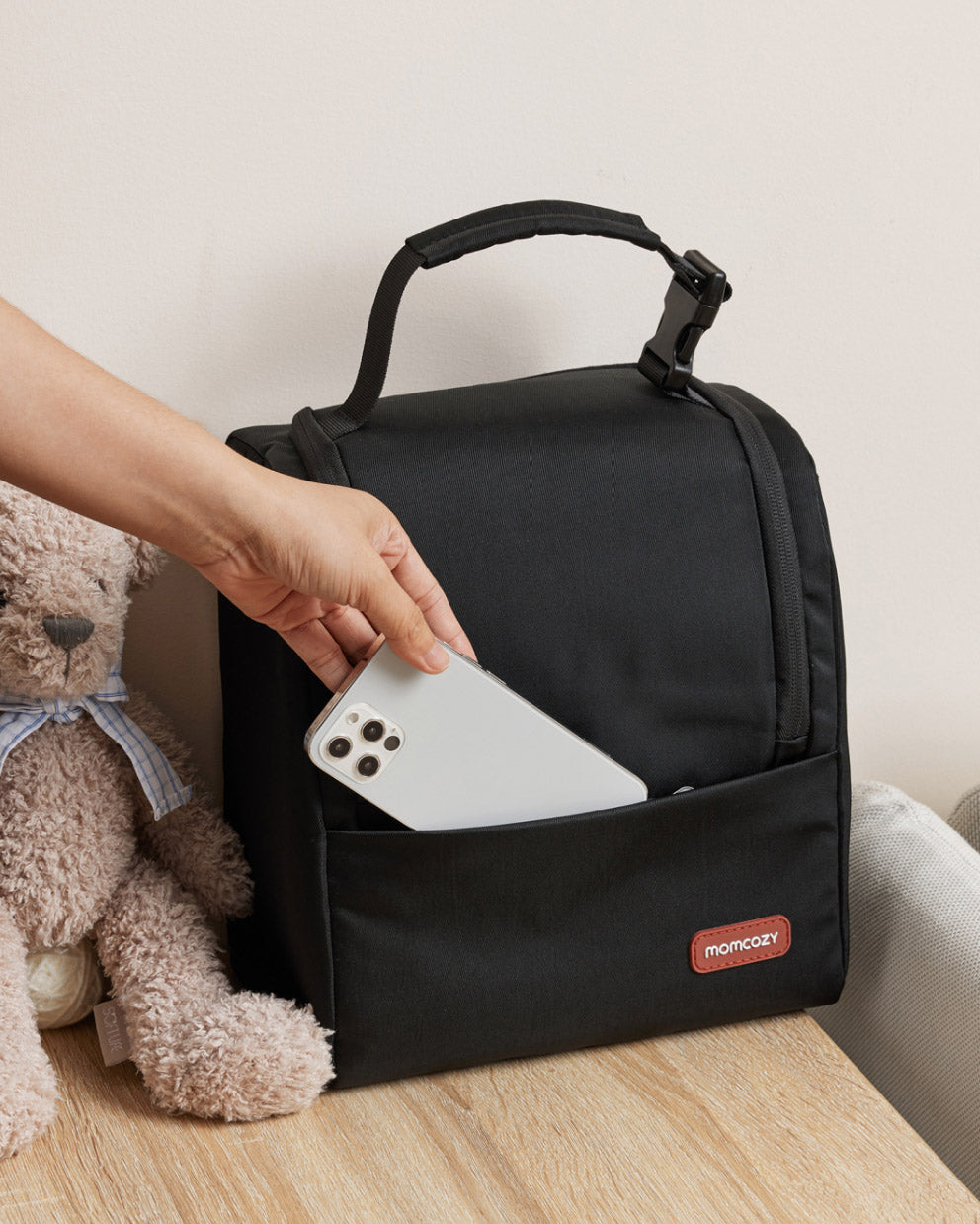 Emma Insulated Baby Bottle Bag Portable Breastmilk Cooler Bag