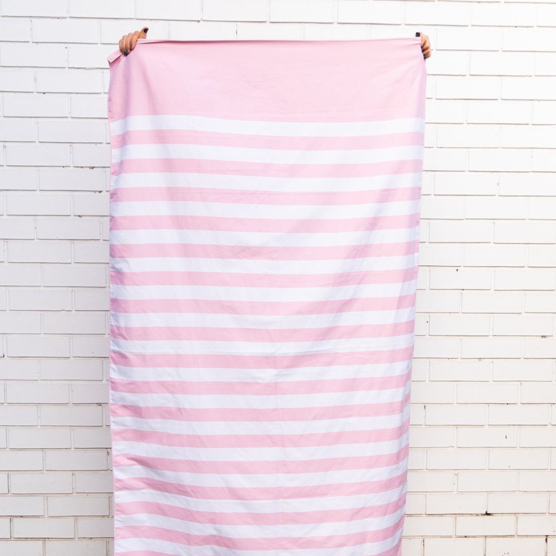 NuriBloom Sienna Sand-Free Microfiber Beach Towel | Quick Dry
