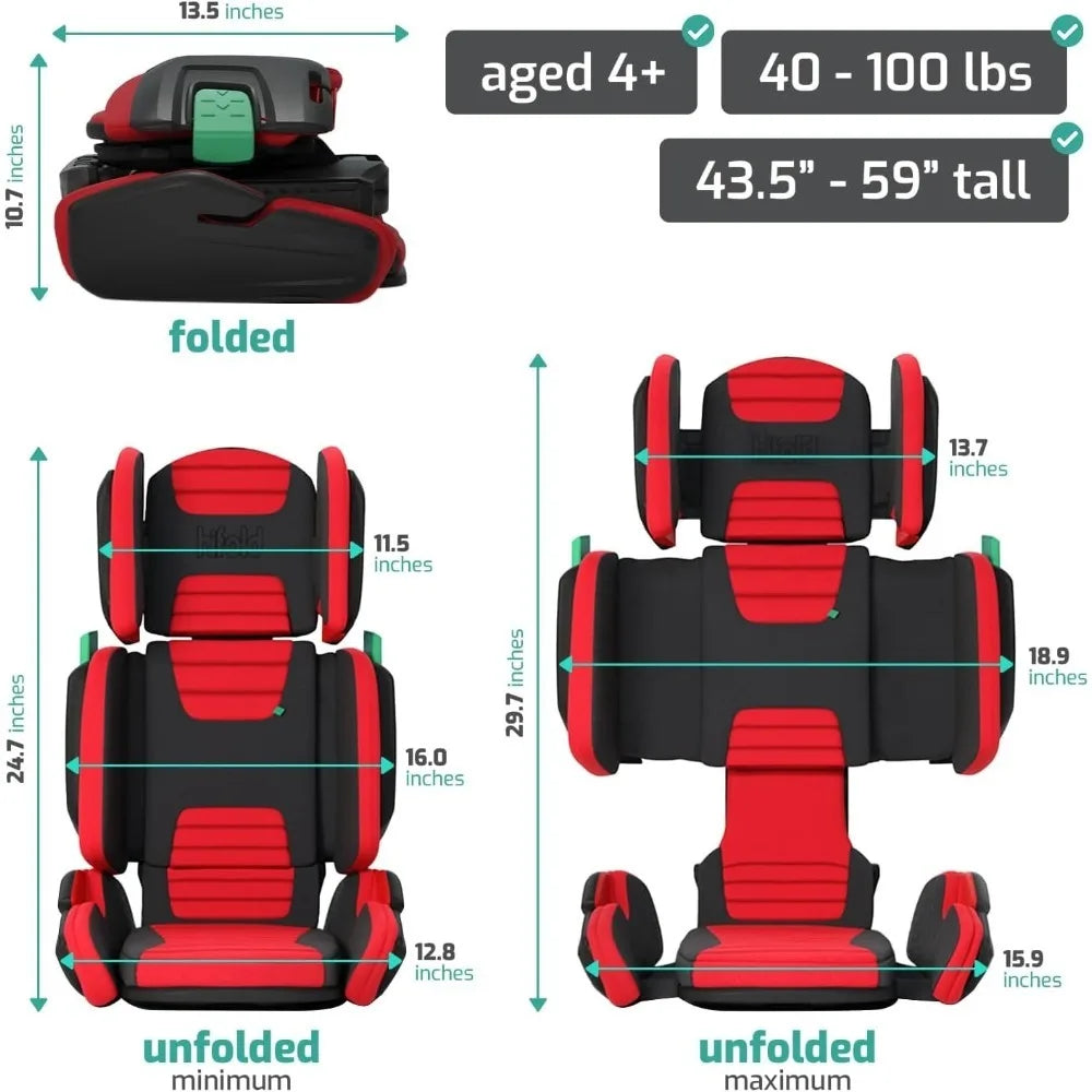 Nova Foldable Kids Booster Seat for Travel