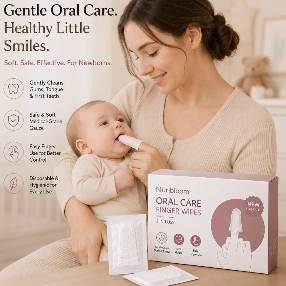 Ella Newborn Oral Hygiene Care Finger Wipes