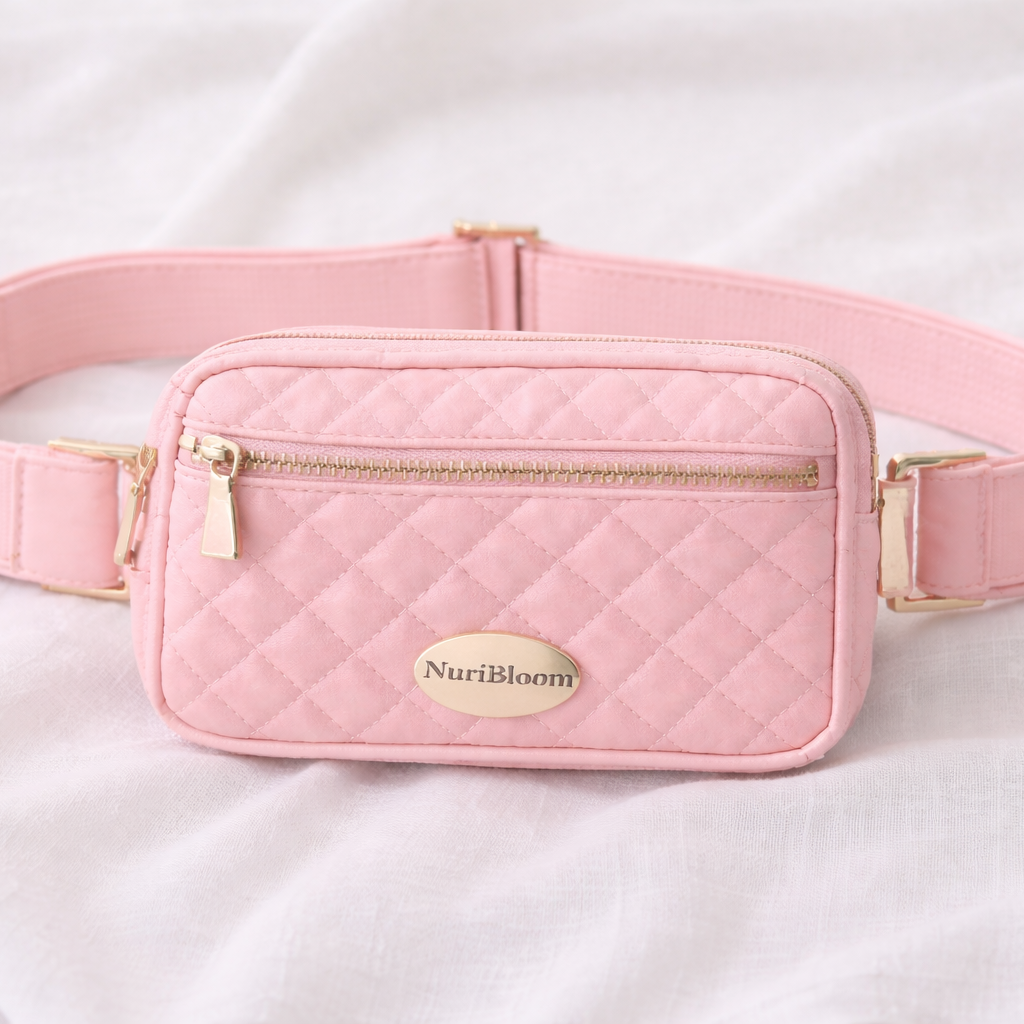Flora Quilted Lightweight Crossbody Mom Baby Bag