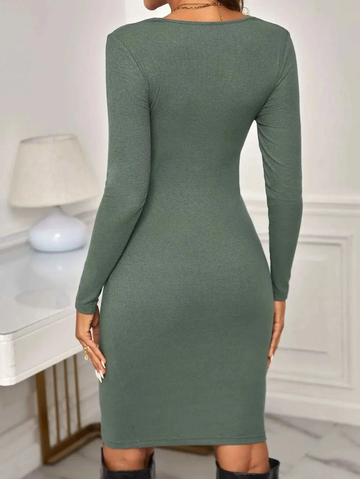 Sophia Nursing & Maternity Striped Midi Dress
