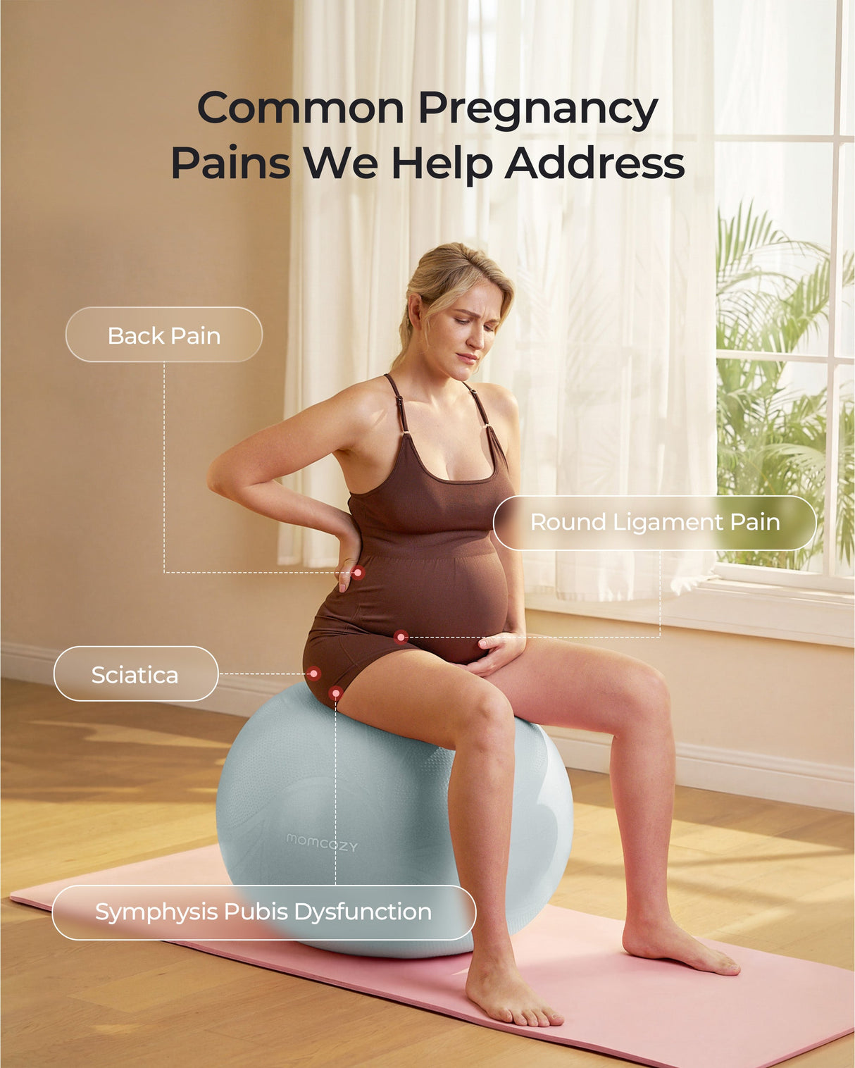 Sophia Maternity Birthing Ball Set