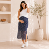 Ava Mesh Maternity Skirt