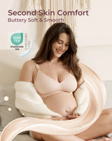Elara Seamless Wirefree Nursing Pumping Support Bra