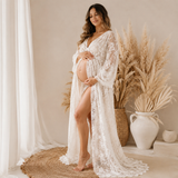 Sophia Lace Maternity Photoshoot Dress