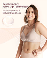 Elara Seamless Wirefree Nursing Pumping Support Bra
