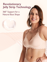 Elara Seamless Wirefree Nursing Pumping Support Bra