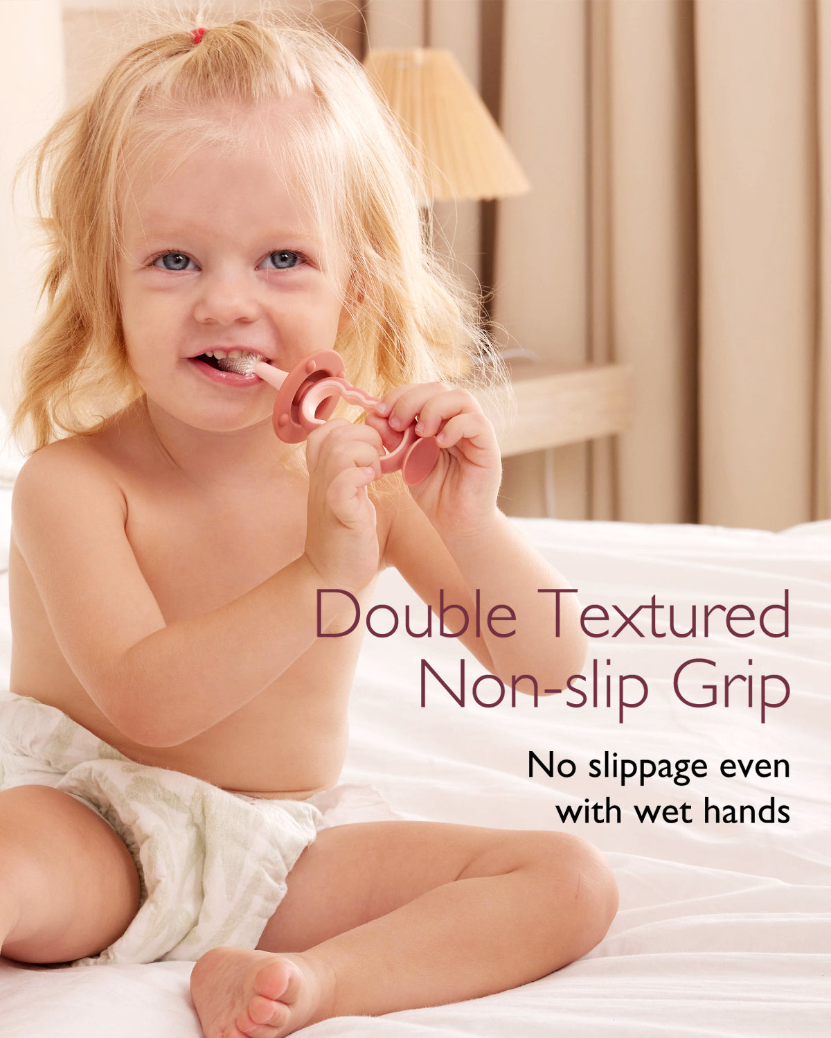 Luna Silicone Baby Toothbrush