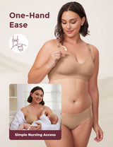 Amelia Seamless Maternity Nursing Support Bra