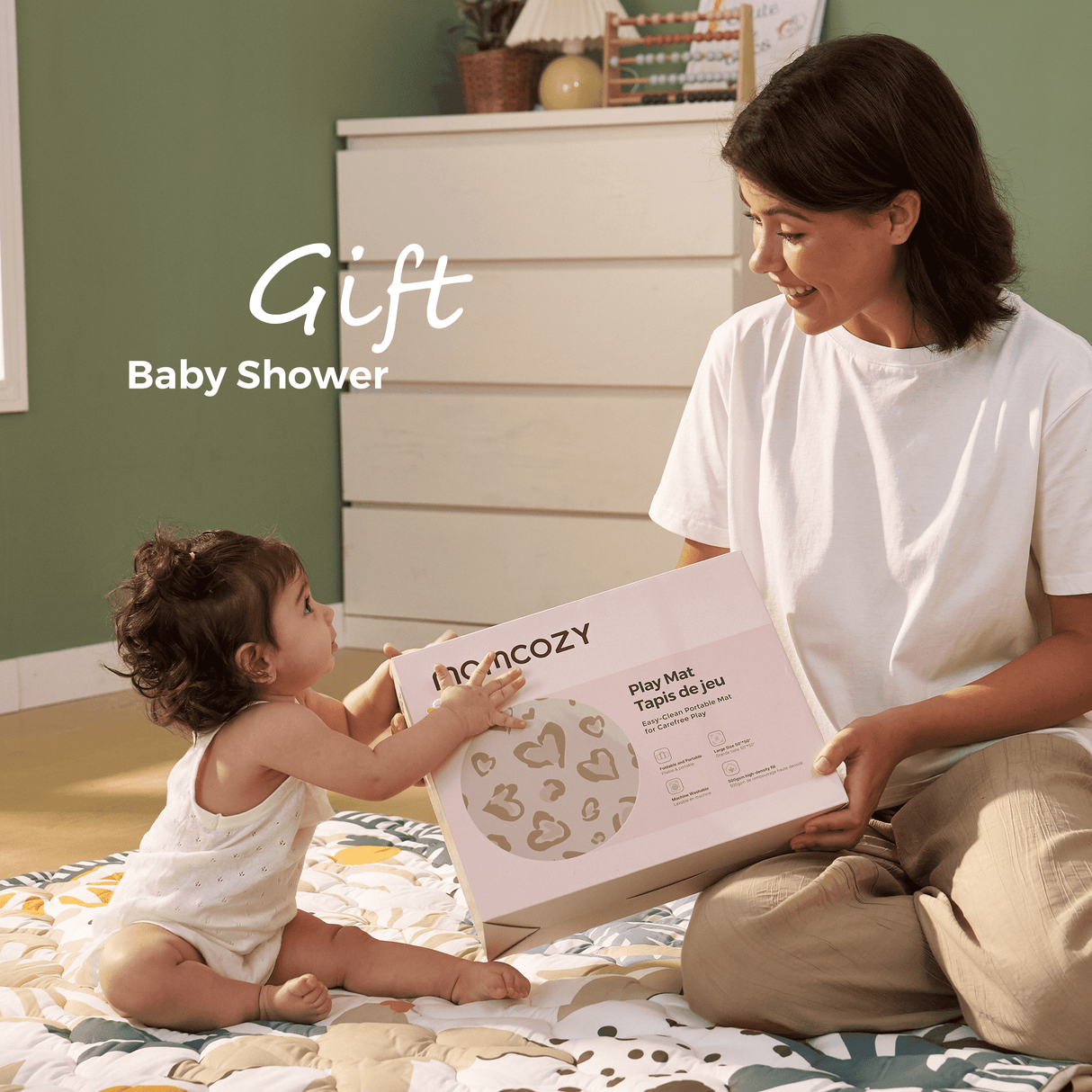 Luna Portable Baby Full Playmat Set for Playtime