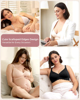 Elara Seamless Wirefree Nursing Pumping Support Bra