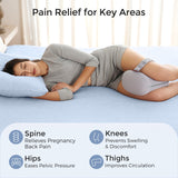 Sophia Cooling Knee Pillow Orthopedic Leg Support Cushion