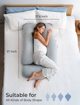 Poma U-Shape Plush Pregnancy Body Pillow