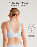 Amelia Seamless Maternity Nursing Support Bra