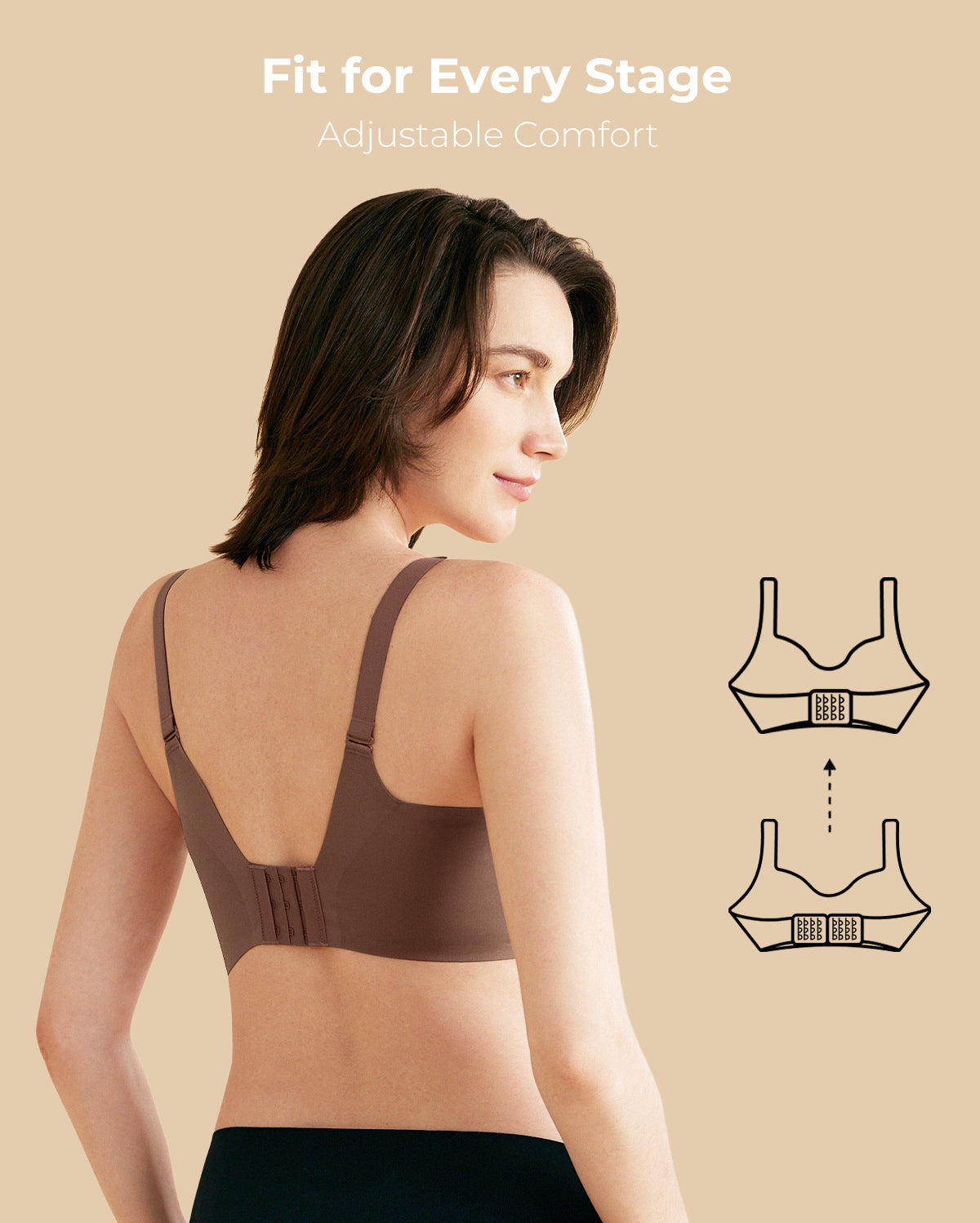 Amelia Seamless Maternity Nursing Support Bra
