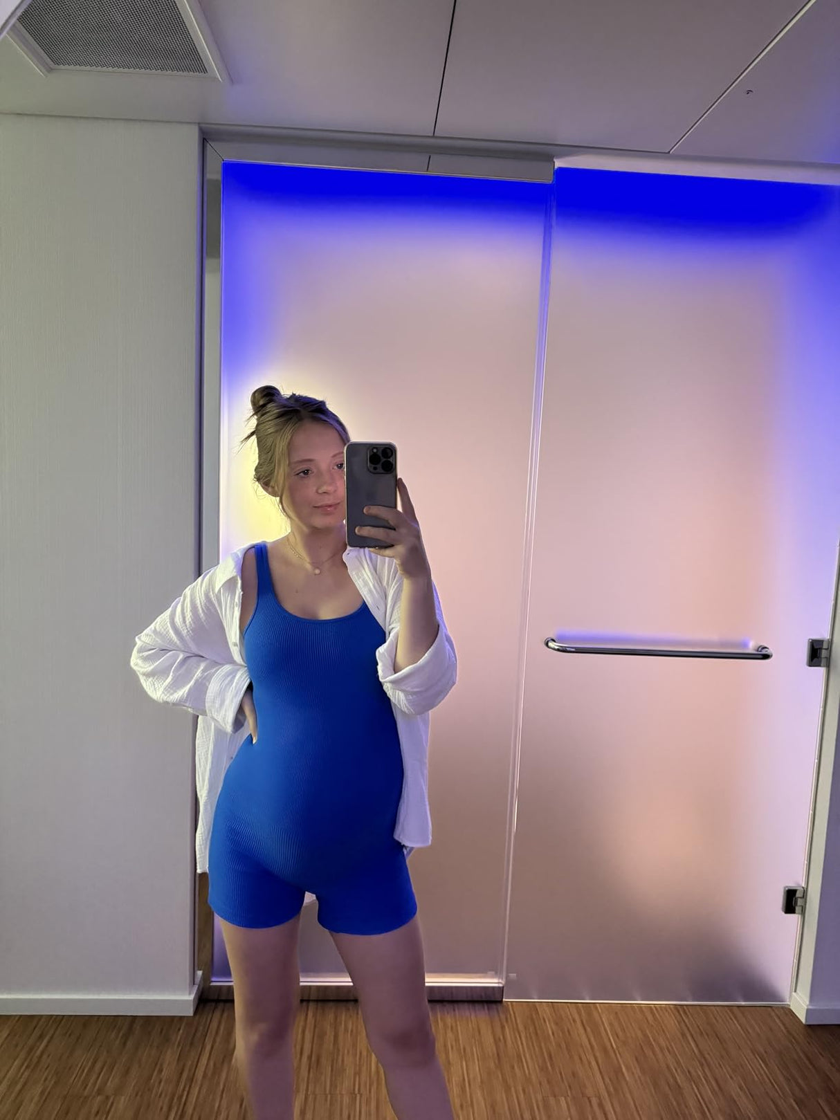 Sophia Postpartum Nursing Romper