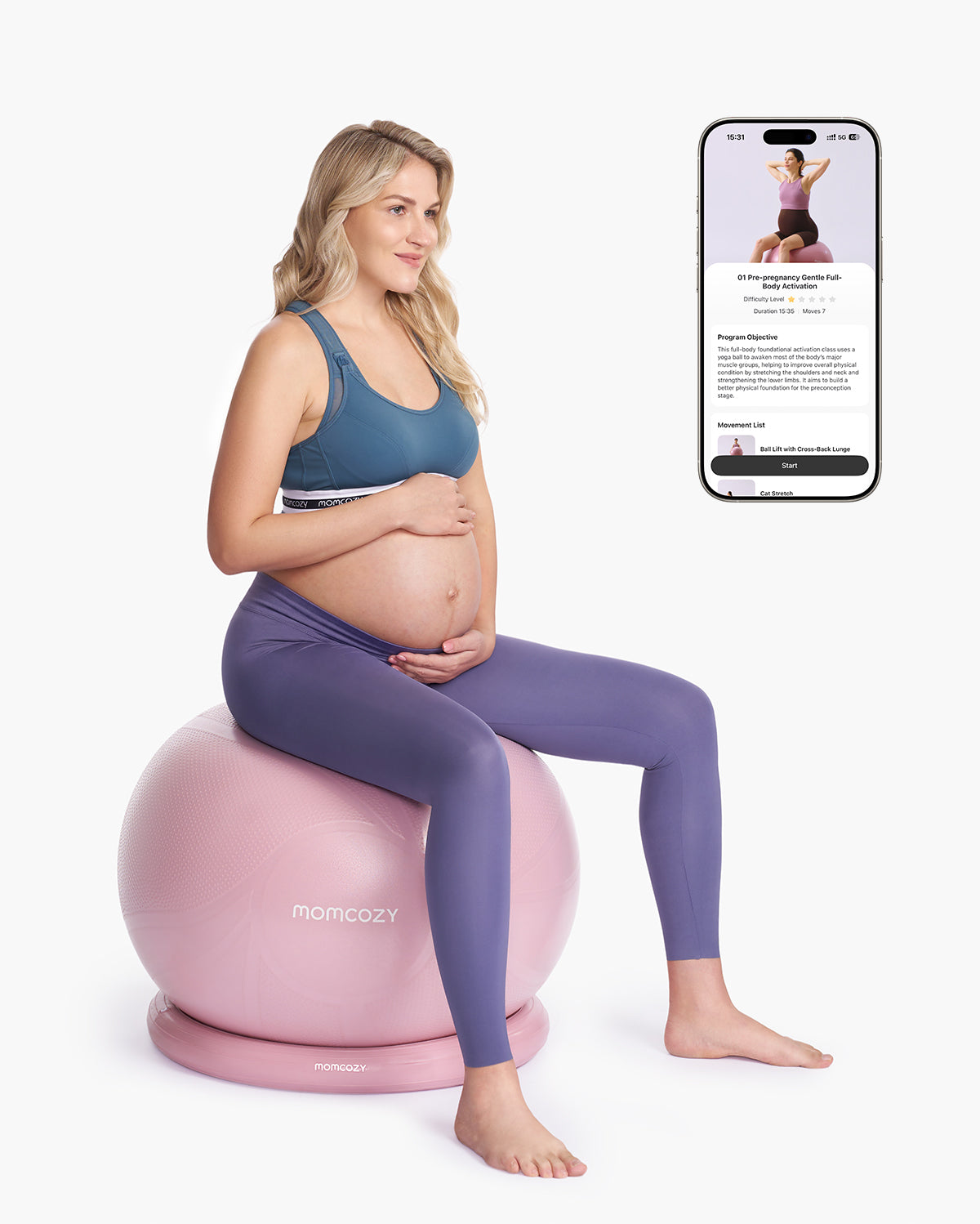 Sophia Maternity Birthing Ball Set