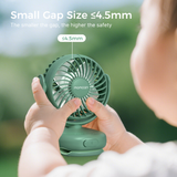 Emma Portable Stroller Fan with Rechargeable Clip Design
