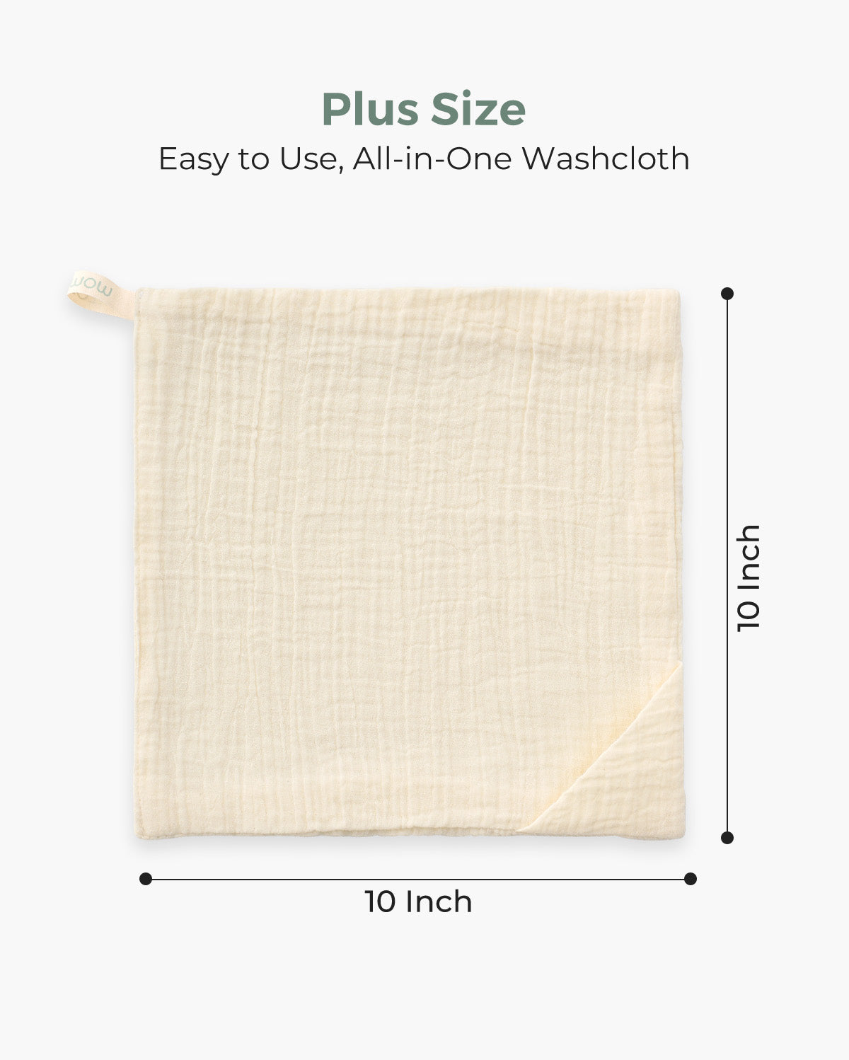 Ella Cotton Baby Washcloth Set