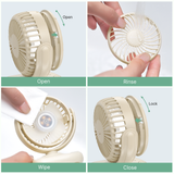 Emma Portable Stroller Fan with Rechargeable Clip Design