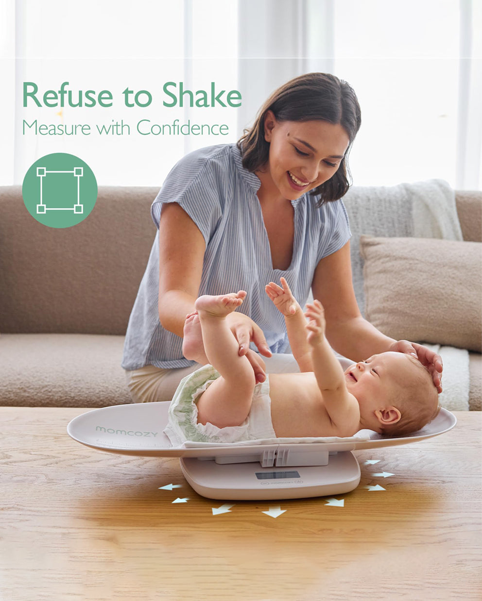 Sophia Smart Baby Scale with Height Measurement Digital Infant Tracker