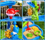 NuriBloom Splash Water Table Outdoor Water Play Set for Kids