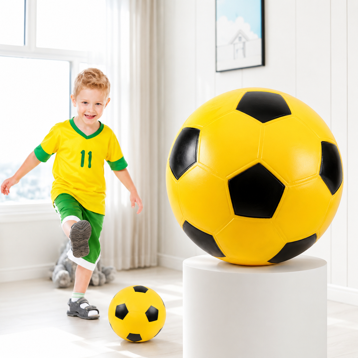 Ella Premium Soccer Ball for Kids, Youth & Family Play