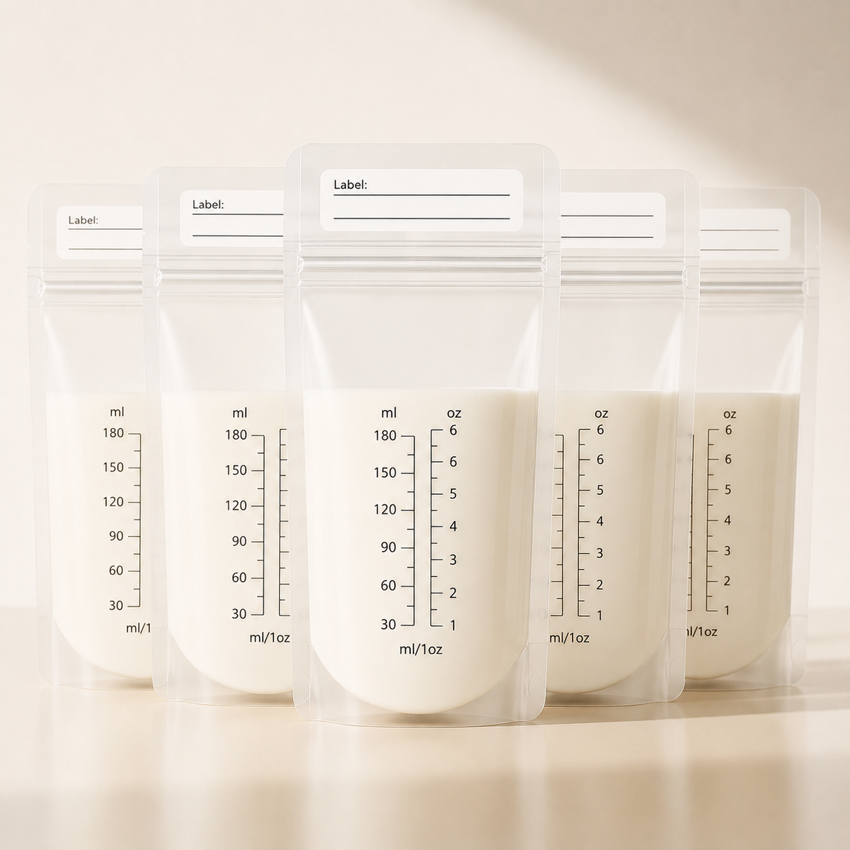 Emma Pre-Sterilized Leakproof Freezer Breastmilk Storage Bags
