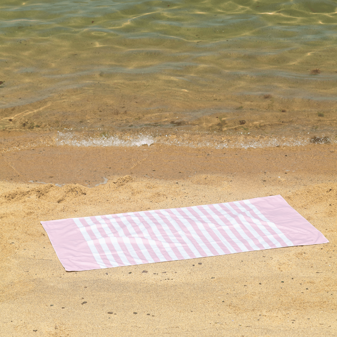 NuriBloom Sienna Sand-Free Microfiber Beach Towel | Quick Dry
