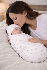 Fona Newborn Baby Cotton Adjustable Swaddle Wrap Blanket